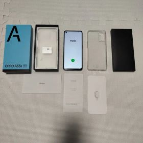 OPPO A55s 5G ミントグリーン 本体 超美品