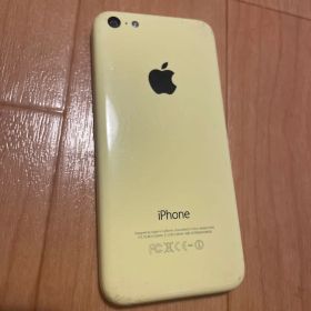 【ジャンク品】Apple iPhone 5c イエロー 本体