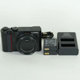[良品 | シャッター数2,276回｜注意事項あり] Panasonic LUMIX DC-TX2 ブラック | コンパクトデジタルカメラ