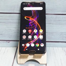 AQUOS R docomo 5G SHARP SH-51A ブラック 本体 白ロム SIMロック解除済み SIMフリー C069526