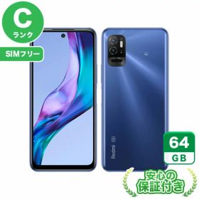 SIMフリー Redmi Note 10T A101XM ナイトタイムブルー64GB 本体[Cランク] Androidスマホ 中古 送料無料 当社6ヶ月保証