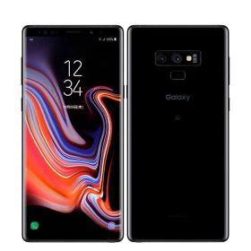 【中古】 SCV40 Galaxy Note9 ミッドナイトブラック SIMフリー 本体 au スマホ ギャラクシー【送料無料】 scv40bk7mtm