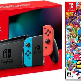 Nintendo Switch 本体 (ニンテンドースイッチ) Joy-Con(L) ネオンブルー/(R) ネオンレッド(バッテリー持続時間が長くなったモデル)+桃太郎電鉄ワールド ~地球は希望でまわってる! ~(ソフト)