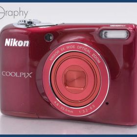 ★極上美品★ ニコン Nikon COOLPIX L30 5x 単三電池仕様 ★完動★同梱無料 #mj7758