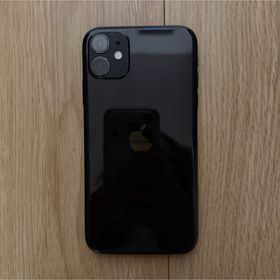 アイフォーン(iPhone)のアップル iPhone11 128GB ブラック SIMフリー(スマートフォン本体)