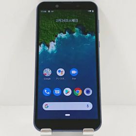 Android One S5 S5-SH Y!mobile ダークブルー 送料無料 本体 c17470 【中古】