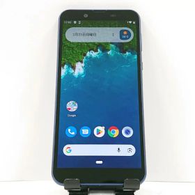Android One S5 S5-SH Y!mobile ダークブルー 送料無料 本体 c17282 【中古】