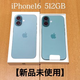 アイフォーン(iPhone)の【新品未使用】iPhone16/512GB/ティール/SIMフリー(スマートフォン本体)