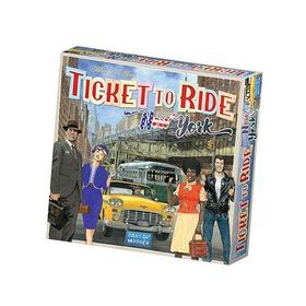 ホビージャパン チケット・トゥ・ライド: ニューヨーク 多言語版 (2-4人用 10-15分 8才以上向け) ボードゲーム