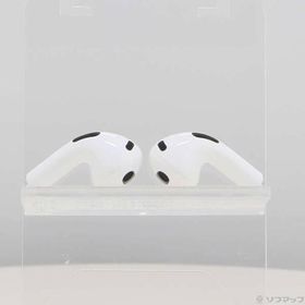 〔中古〕Apple(アップル) AirPods 第3世代 MME73J／A〔196-ud〕