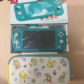 Nintendo Switch Lite 本体（ターコイズ）＆ポケモンケース