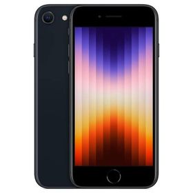 iPhone SE (第3世代) 64GB (SIMフリー/ミッドナイト) [MMYC3J/A] 携帯電話