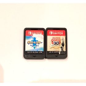 ニンテンドースイッチ(Nintendo Switch)のSwitch ソフト ２個 スーパーマリオ 3Dコレクション ポケモン ソード(家庭用ゲームソフト)