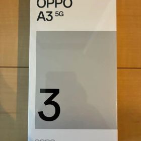 OPPO A3 5G（新品•未開封品）パープル