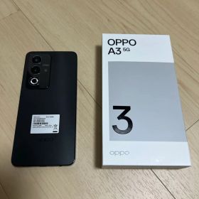 OPPO A3 5G ブラック【新品未使用品】