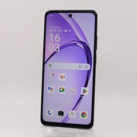 【中古】 Y!mobile SIMフリー OPPO A3 5G 128GB A4020P ブラック #4754