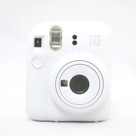 【中古】 (フジフイルム) FUJIFILM INSTAX MINI 12 チエキ クレイホワイト【中古カメラ フィルムカメラ】 ランク：AB
