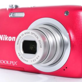 Nikon COOLPIX A100 DIGITAL Camera レッド デジカメ デジタルカメラ ニコン