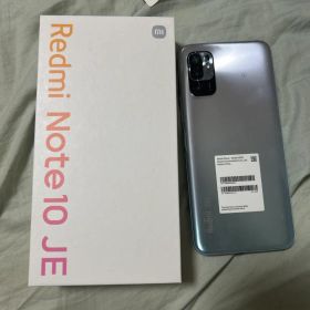 Xiaomi Redmi Note 10 JE シルバー 本体