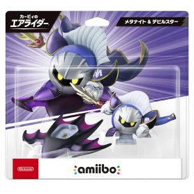 【新品】amiibo メタナイト＆デビルスター（カービィのエアライダーシリーズ）【送料別。宅配便】