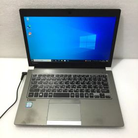 【中古】TOSHIBA dynabook R63/D 13.3型フルHD Core i5-6200U 2.3GHz 8GB M.2 SSD256GB Win10 無線LAN内蔵 Bluetooth Webカメラ HDMI VGA【レビュー記入で保証期間を3ヶ月に延長します。必ず商品到着後1ヶ月保証の期間中にレビューをお願いします】