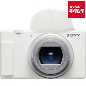 ソニー VLOGCAM ZV-1M2 W ホワイト SONY コンパクトデジタルカメラ Vlog対応 4K動画撮影 高画質 自撮り Wi-Fi搭載 《納期約1－2週間》