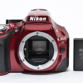 ★シャッター数2050★ ニコン NIKON D5200 レッド
