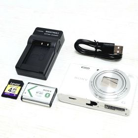 【正常動作品】SONY デジタルカメラ サイバーショット DSC-WX350 ホワイト