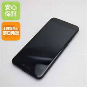 【中古】 超美品 SHV40 AQUOS sense ブラック スマホ 安心保証 即日発送 スマホ 中古本体 白ロム 中古 au SHARP 土日祝発送OK