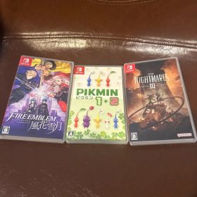 ファイアーエムブレム 風花雪月 ピクミン1+2 リトルナイトメア3 3本セット