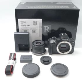 キヤノン Canon EOS R100 標準ズームレンズキット ブラック