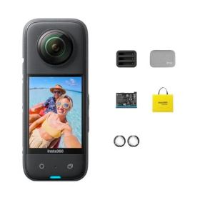 Insta360X3|360度全景カメラ新型1/2インチ48MPセンサーIPX8防水5.7K360度動画72MP360度写真手ブレ補正アクティブHDR4K一人称視点60fps自撮り360度水平維持AI編集音声制御2.0長時間