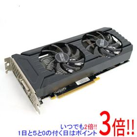 【1日と5.0のつく日、18日はポイント3倍！】【中古】PALIT GeForce GTX1060 3GB DUAL NE51060015F9-1061D PCIExp 3GB