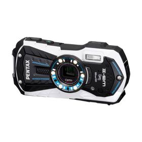 PENTAX 防水デジタルカメラ Optio WG-2GPS (グロスホワイト) OPTIOWG-2GPSW(中古品)