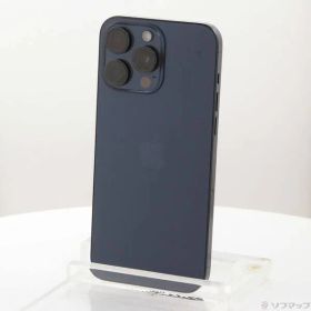 ソフマップ 〔中古品〕 iPhone15 Pro Max 256GB ブルーチタニウム MU6T3J／A SIMフリー【352】