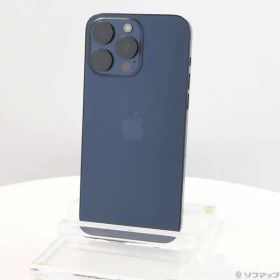 ソフマップ 〔中古品〕 iPhone15 Pro Max 256GB ブルーチタニウム MU6T3J／A SIMフリー【276】