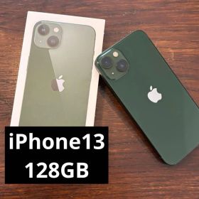 iPhone13 本体 128GB バッテリー84% 中古 グリーン スマホ