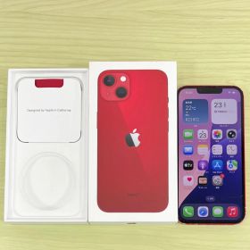 【ジャンク】iPhone13 128GB レッド SIMフリー 21787