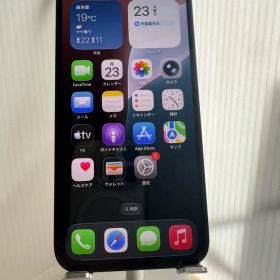 iPhone 13 128GB グリーン BT100%純正液晶 背面左下割れ有り