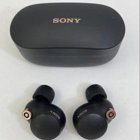 美品 SONY ワイヤレスイヤホン ブラック WF-1000XM4_107