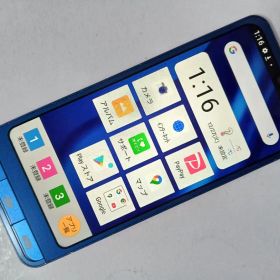 ☆ SoftBank シンプルスマホ6 A201SH インディゴブルー