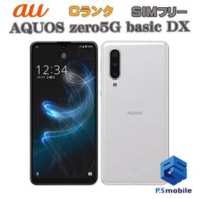 ☆格安☆SHG02 AQUOS zero5G basic DX ホワイト 100285-