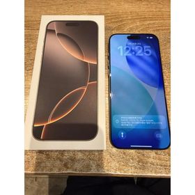 【中古正常品】iPhone16ProMax 256GB デザートチタニウム SIMフリー MYWJ3J/A A318