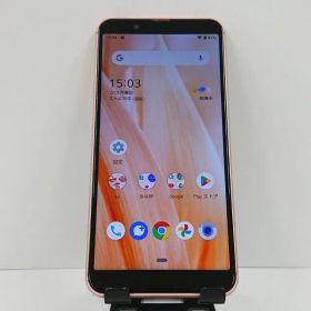 AQUOS sense3 basic SHV48 au ライトカッパー 送料無料 本体 c17496