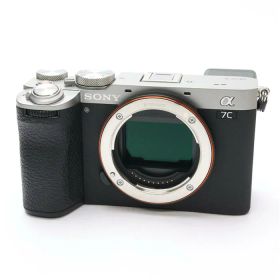 【中古】 《美品》 SONY α7C II ボディ ILCE-7CM2 S シルバー 【光学フィルターホットシューバネ部品交換/各部点検済】 [ デジタルカメラ ]