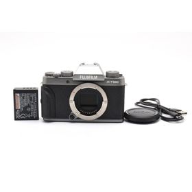 フジフイルム(富士フイルム)の良品 FUJIFILM X-T100 ボディ ダークシルバー ARYM5457(ミラーレス一眼)