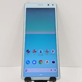 Xperia 8 SOV42 au ブルー 送料無料 即決 本体 c17487