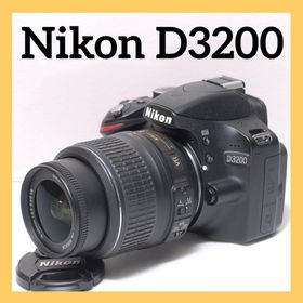 ニコン(Nikon)の入門モデル✨Nikon D3200✨シングルレンズキット✨軽量モデル✨(デジタル一眼)
