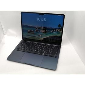 【中古】Apple MacBook Air 13インチ (M4,2025) M4(CPU:10C/GPU:8C) 16GB/256GB ミッドナイト MW123J/A【新宿東口】保証期間１ヶ月【ランクA】