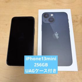【美品】iPhone13mini 256GB ミッドナイト UAGケース付き